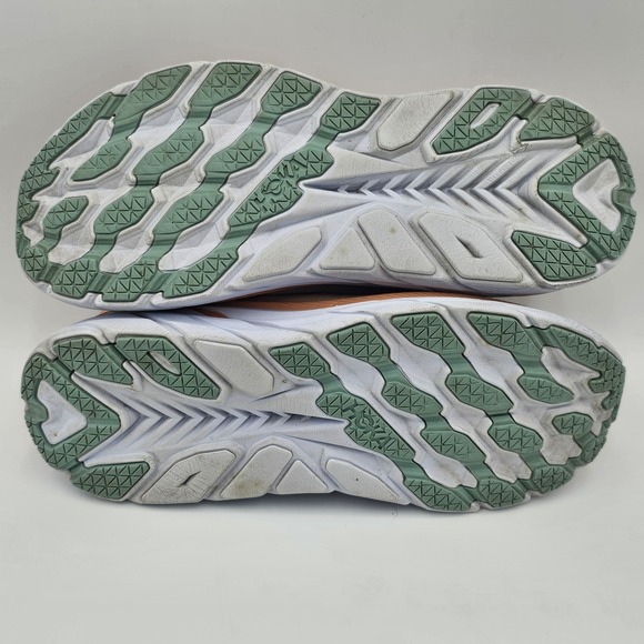 HOKA Clifton 8 Women's Orange Running Shoe Sneakers Size 11 B - Picture 9 of 12